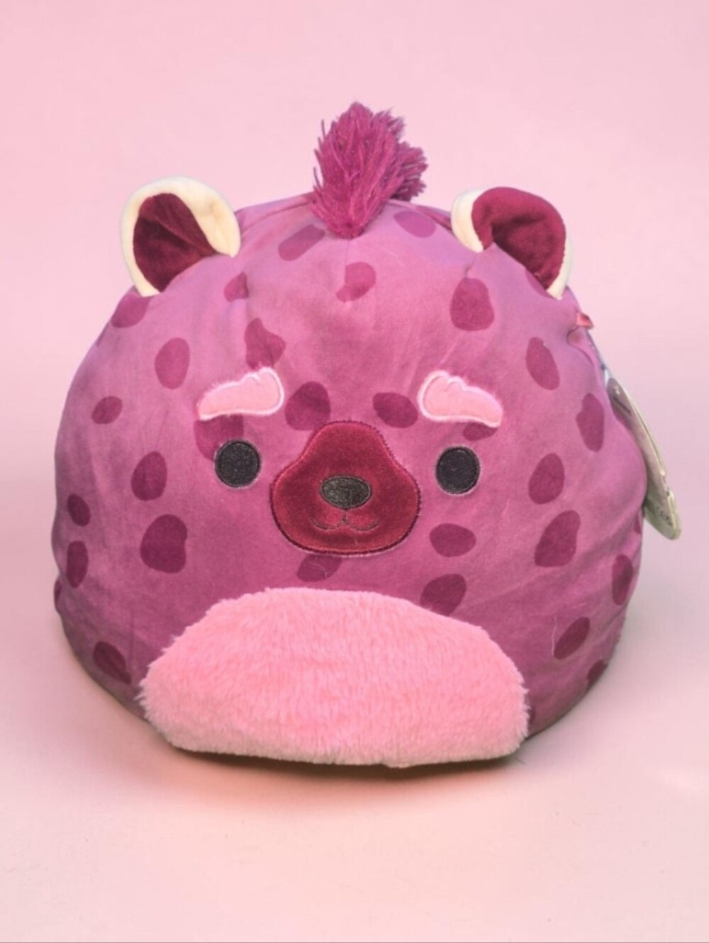 Squishmallow RARE Metallic Tag Gino The Hyena 10in Plush